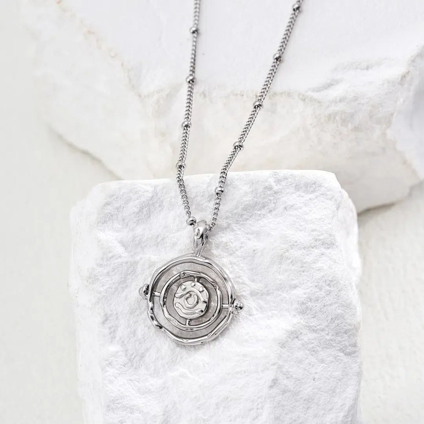 S925 Silver Vintage Necklace